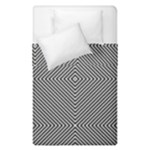 Abstract Diagonal Stripe Pattern Seamless Duvet Cover Double Side (Single Size)