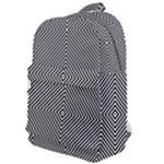 Abstract Diagonal Stripe Pattern Seamless Classic Backpack
