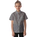 Abstract Diagonal Stripe Pattern Seamless Kids  Short Sleeve Shirt