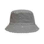 Abstract Diagonal Stripe Pattern Seamless Bucket Hat