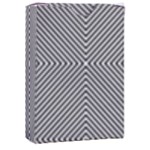 Abstract Diagonal Stripe Pattern Seamless Playing Cards Single Design (Rectangle) with Custom Box