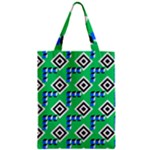 Beauitiful Geometry Zipper Classic Tote Bag
