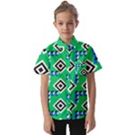 Beauitiful Geometry Kids  Short Sleeve Shirt