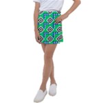 Beauitiful Geometry Kids  Tennis Skirt