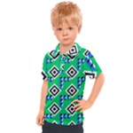 Beauitiful Geometry Kids  Polo T-Shirt