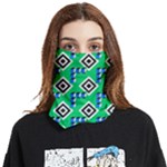 Beauitiful Geometry Face Covering Bandana (Two Sides)