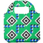 Beauitiful Geometry Foldable Grocery Recycle Bag
