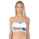 Butterfly-blue-phengaris Bandeau Top