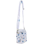 Butterfly-blue-phengaris Shoulder Strap Belt Bag