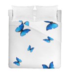 Butterfly-blue-phengaris Duvet Cover Double Side (Full/ Double Size)