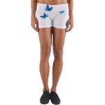 Butterfly-blue-phengaris Yoga Shorts