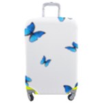 Butterfly-blue-phengaris Luggage Cover (Medium)