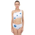 Butterfly-blue-phengaris Spliced Up Two Piece Swimsuit