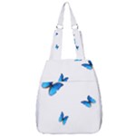 Butterfly-blue-phengaris Center Zip Backpack