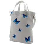 Butterfly-blue-phengaris Canvas Messenger Bag