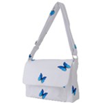 Butterfly-blue-phengaris Full Print Messenger Bag (S)