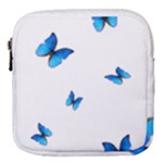 Butterfly-blue-phengaris Mini Square Pouch