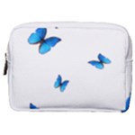 Butterfly-blue-phengaris Make Up Pouch (Medium)