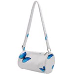 Butterfly-blue-phengaris Mini Cylinder Bag