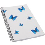 Butterfly-blue-phengaris 5.5  x 8.5  Notebook
