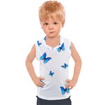 Butterfly-blue-phengaris Kids  Sport Tank Top