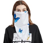 Butterfly-blue-phengaris Face Covering Bandana (Triangle)