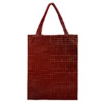Grid Background Pattern Wallpaper Classic Tote Bag