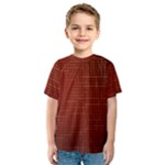 Grid Background Pattern Wallpaper Kids  Sport Mesh T-Shirt