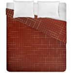 Grid Background Pattern Wallpaper Duvet Cover Double Side (California King Size)