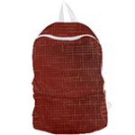 Grid Background Pattern Wallpaper Foldable Lightweight Backpack