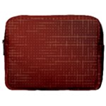 Grid Background Pattern Wallpaper Make Up Pouch (Large)