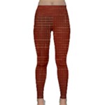Grid Background Pattern Wallpaper Lightweight Velour Classic Yoga Leggings