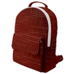 Grid Background Pattern Wallpaper Flap Pocket Backpack (Small)