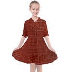 Grid Background Pattern Wallpaper Kids  All Frills Chiffon Dress