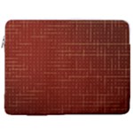 Grid Background Pattern Wallpaper 17  Vertical Laptop Sleeve Case With Pocket