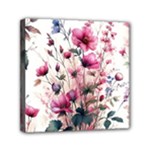 Flora Floral Flower Petal Mini Canvas 6  x 6  (Stretched)