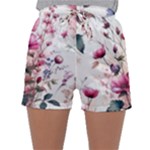 Flora Floral Flower Petal Sleepwear Shorts