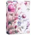 Flora Floral Flower Petal Playing Cards Single Design (Rectangle) with Custom Box