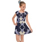 Pattern Design Scrapbooking Kids  Cap Sleeve Dress
