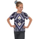 Pattern Design Scrapbooking Kids  Mesh Piece T-Shirt