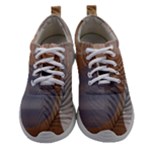 Boho Background Leaves Botanical Retro Vintage Art Women Athletic Shoes