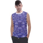 Couch material photo manipulation collage pattern Men s Regular Tank Top