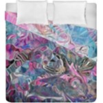 Pink Swirls Flow Duvet Cover Double Side (King Size)