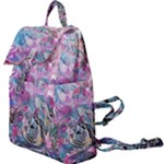 Pink Swirls Flow Buckle Everyday Backpack