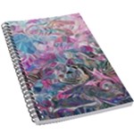 Pink Swirls Flow 5.5  x 8.5  Notebook