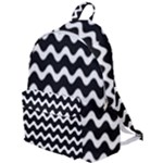 Wave Pattern Wavy Halftone The Plain Backpack