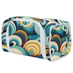 Wave Waves Ocean Sea Abstract Whimsical Toiletries Pouch