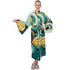 Maxi Velvet Kimono 
