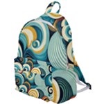 Wave Waves Ocean Sea Abstract Whimsical The Plain Backpack