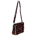 Year Of The Dragon Shoulder Bag with Back Zipper